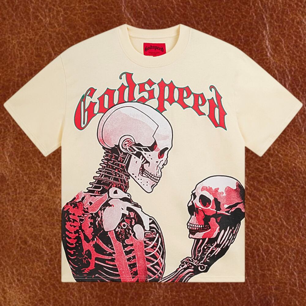Men's Apricot Short Sleeve Godspeed
